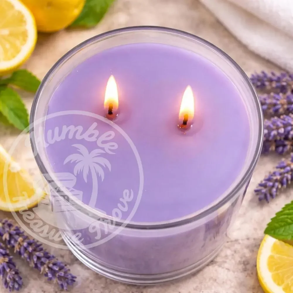 Yankee Candle‎ Lemon Lavender 22oz Large 2-Wick Tumbler Citrus Floral